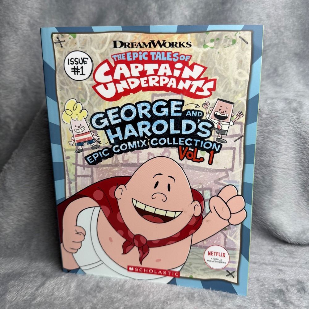Captain Underpants George and Harolds Epic Comix Collection Vol 1 Scholastic